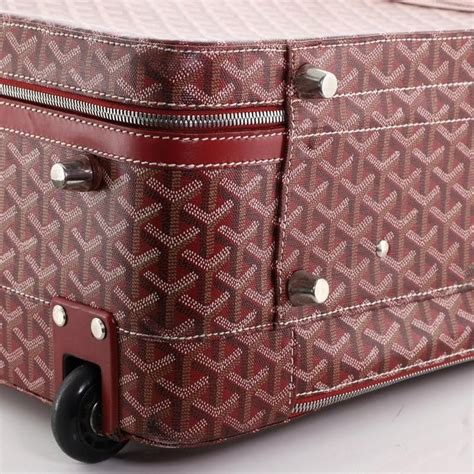 goyard carry on roller price|maison goyard trolley case.